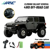 JJRC C8801 1:18 RC Car Full Scale Wrangler Climbing Off Road Car Jeep Model Car  Front And Rear Shock Remote Control Toy For Kid