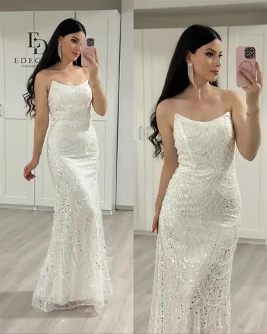 8 best sales लाल पोशाक प्रोम - №1