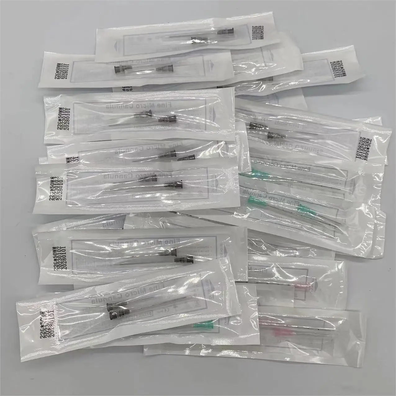 Development of a high toughness disposable subcutaneous filling facial needle 14G 90MM 18G 20G Canula mini blunt head cannula