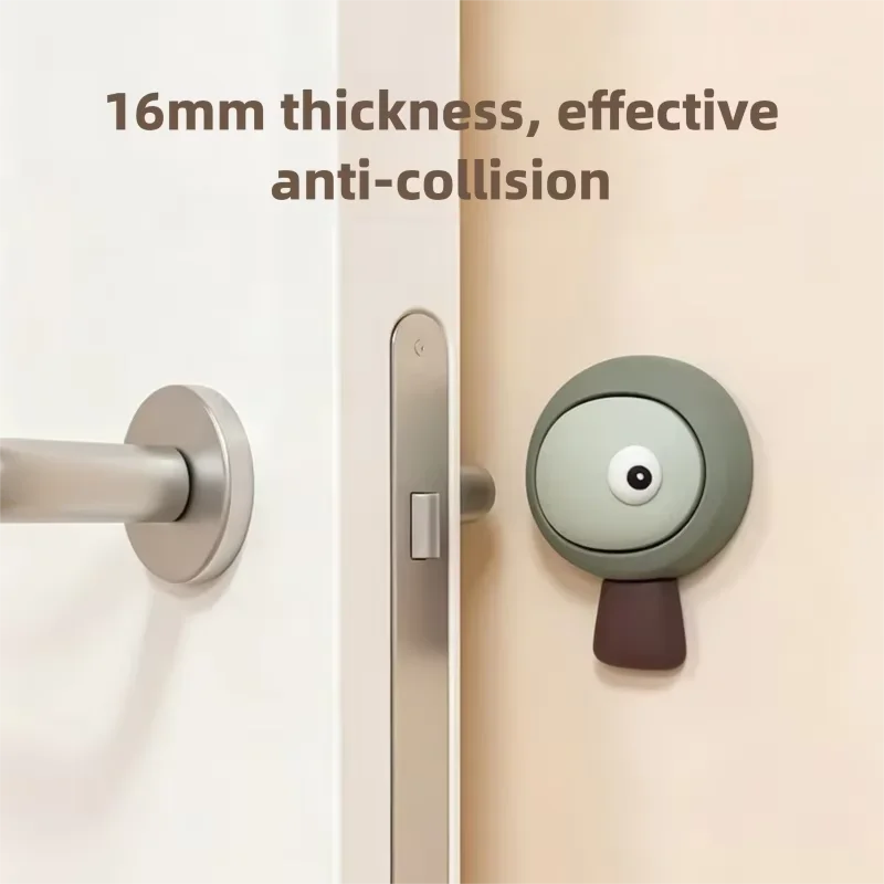 Anti-collision Sticker Household Door Handle Silicone Pad Refrigerator Cabinet Door Wall Anti-collision wall decoration
