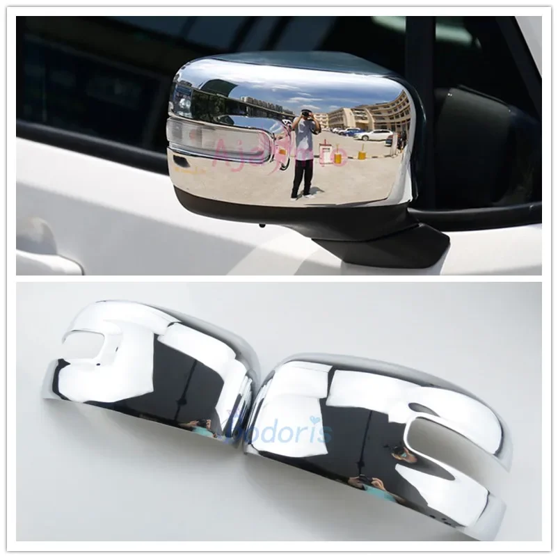 

Exterior Side Door Mirror Cover For Jeep Renegade 2016 2017 2018 Rear View Overlay Trim Panel Chrome Car Styling Accessories