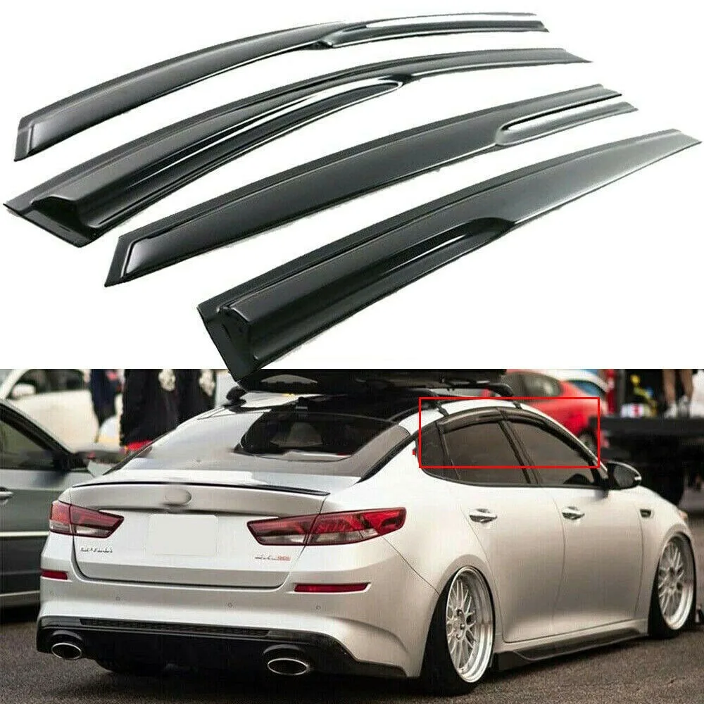 

Для KIA Optima 2011-2015: Ветровики (дефлекторы окон) в стиле JDM Mugen