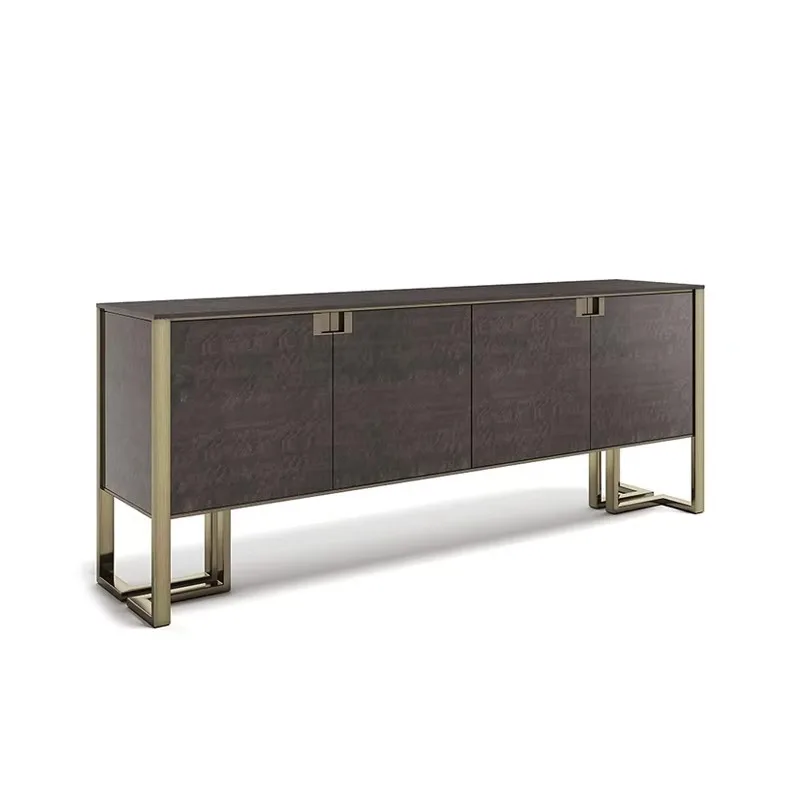 

Modern designer walnut sideboard