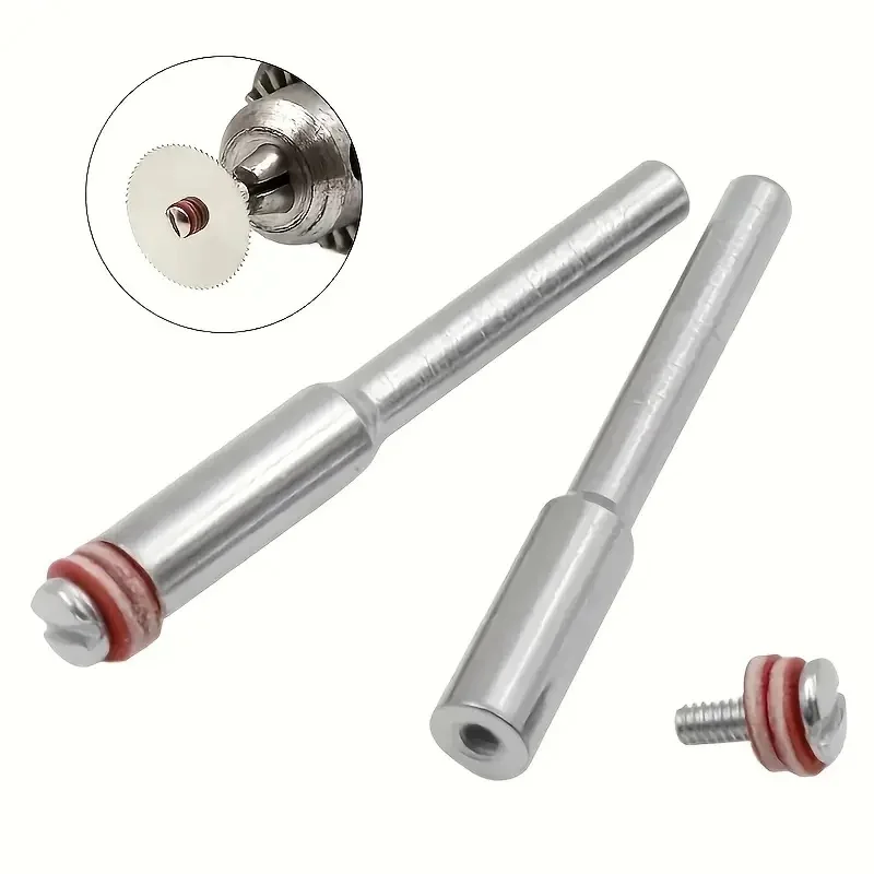 5pcs Shank Accessory For Rotary Tool 1/8 Shank Mandrel For Disc Cut Polish 2.35/3/3.175mm Shank Drill Attachment