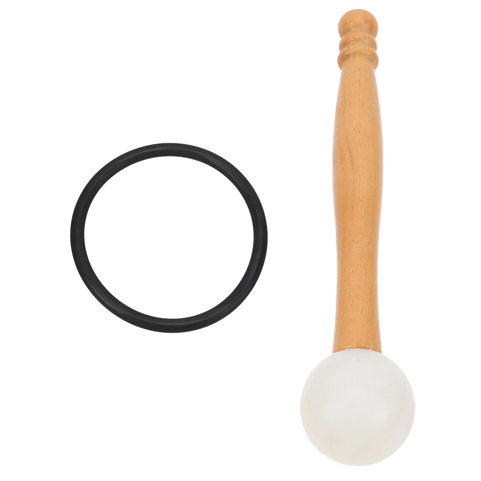 1 ensemble de baguettes de percussion en bois professionnelles pour bol chantant, pour la méditation, le yoga, les instruments de musique bouddhistes et accessoires