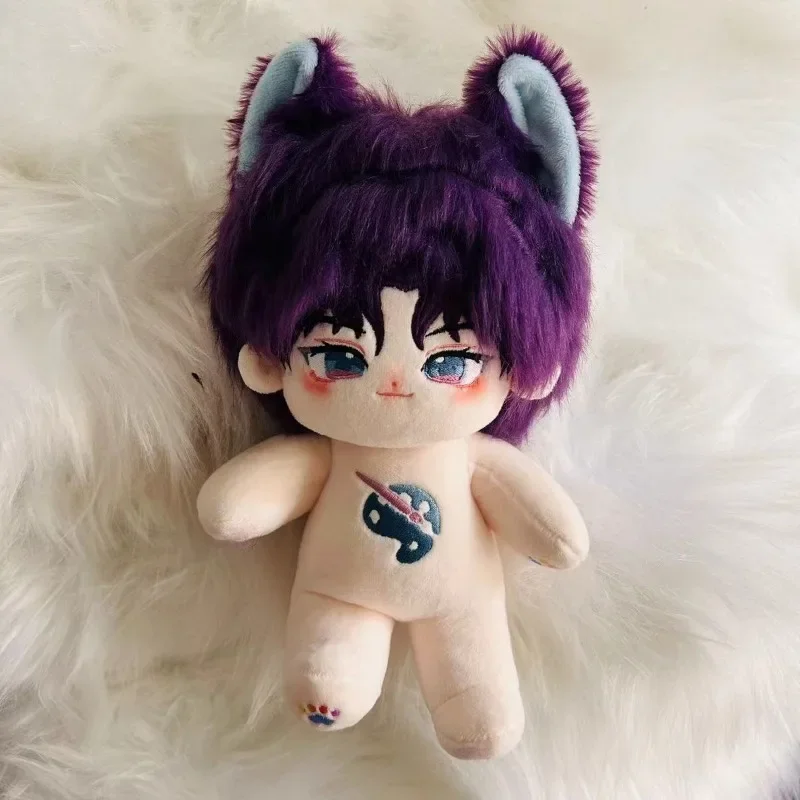 20 centimetri Gioco Amore e Spazio Profondo Rafayel Kawaii Cosplay Peluche Corpo della Bambola Orecchie Con Scheletro Anime Morbido Peluche Modello