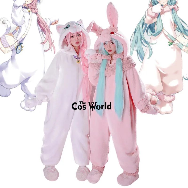 

2023 39Culture Miku Luka Pajamas Sleepwear Outfits Anime Cosplay Costumes