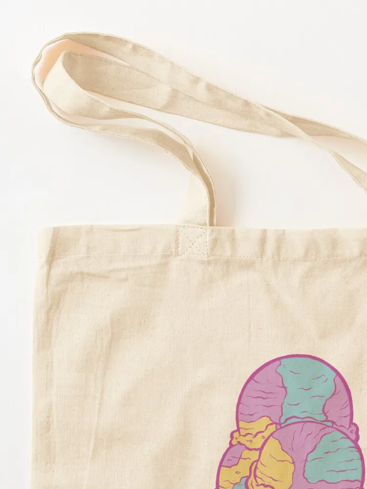 نوفا سكوتيا القمر ميست الثلاثي مغرفة الآيس كريم المخروط حمل حقيبة حقيبة تسوق حقيبة حمل أكياس عربة التسوق #3