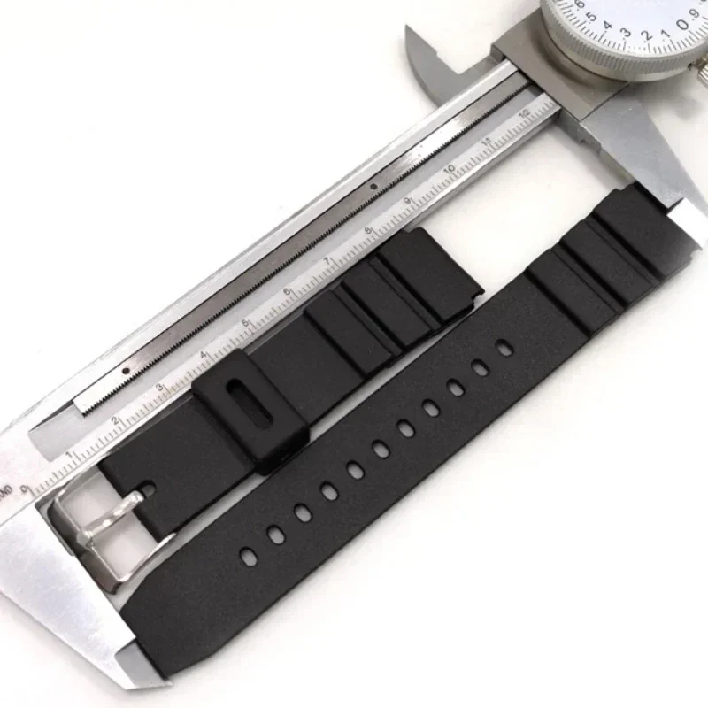 Silicone Soft Strap 18mm 20mm 22mm 24mm 26mm 28mm for Casio Watch Band Sport Rubber Watch Bracelet Student Electronic Wrist Band