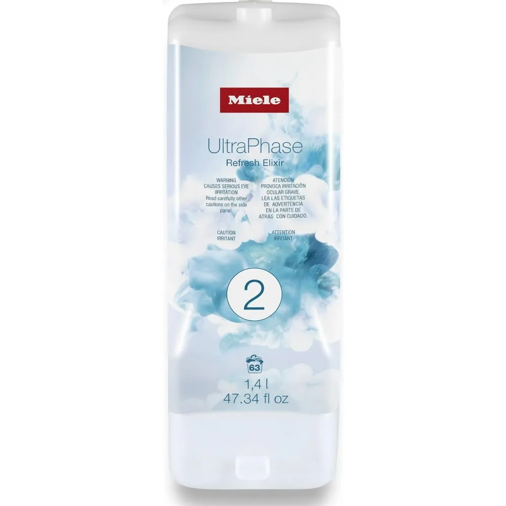 

UltraPhase 2 Refresh Elixir Laundry Detergent: Odor & Stain Fighter for Fresh Clothes, Automatic Dispensing Saves 30%