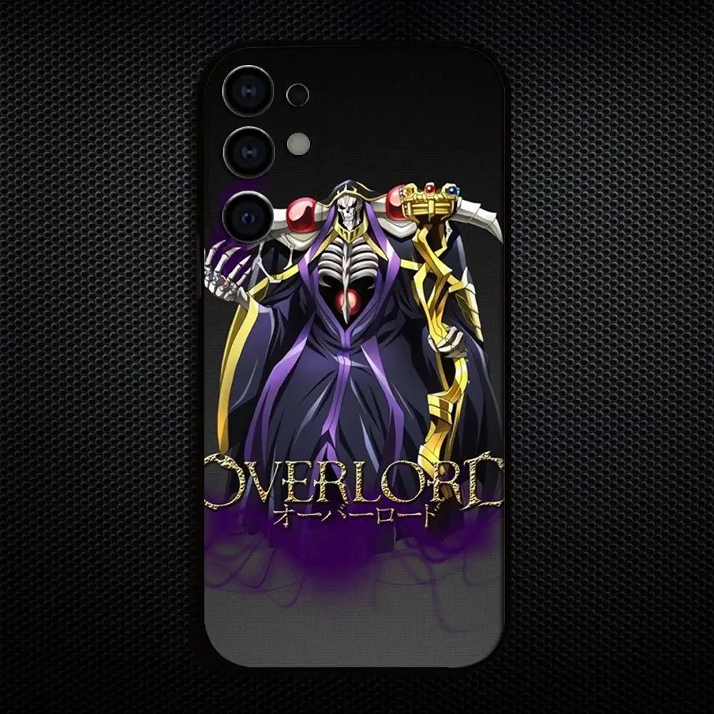 T-De O-Overlord Telefoon Case Voor Samsung S25,S24,S21,S22,S23,S30,Ultra,S20,Plus,Fe,Lite,Note,10,9,5G Zwarte Cover