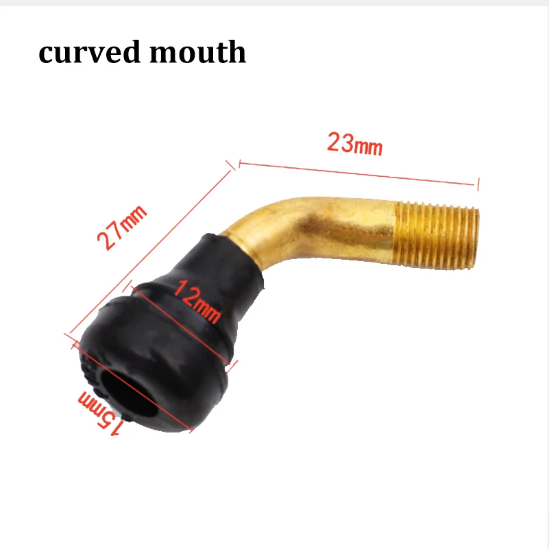 Motorized scooter vacuum tire valve mouth straight air nozzle is for Xiaomi 9 balance car