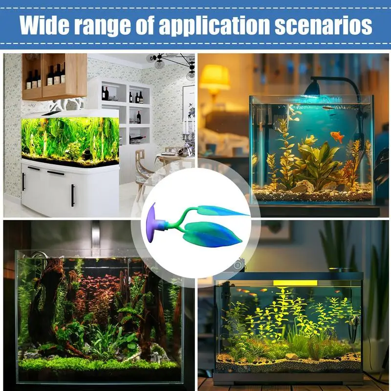 Soft Silicone Leaves Pad Simulation Betta Leaf Landscape Hammock Fish Rest Bed Artificial Plant Fish Bed For Aquarium Fish Tank