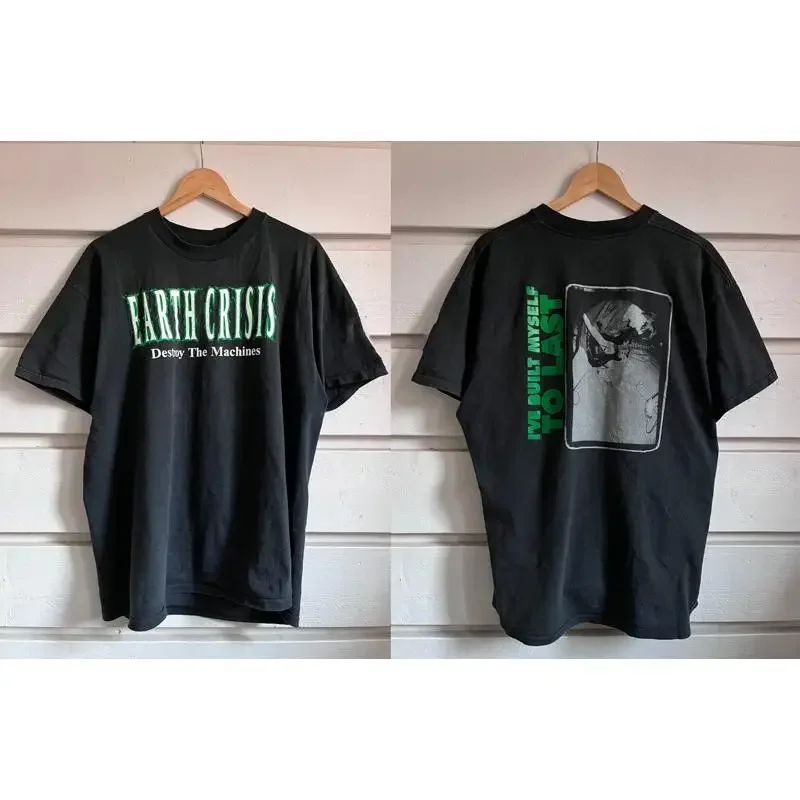 Earth Crisis 1995 Victory Rec Size S 4Xl Cotton T Shirt Eg1002