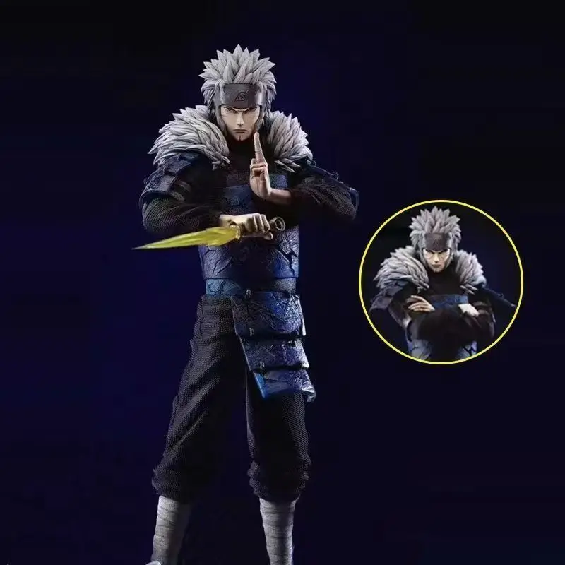 30 cm 11,8 zoll Anime Senju Tobirama Action-figuren Pvc Statue Desktop Ornamen Sammlung Statue Modell Dekoration Zimmer Schreibtisch Spielzeug