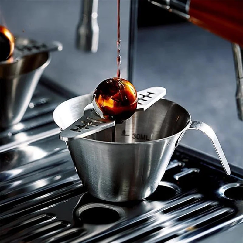 Espresso bola congelada para café expresso ferramenta de resfriamento de aço inoxidável bola refrigeradora/esfera de gelo, café expresso coole