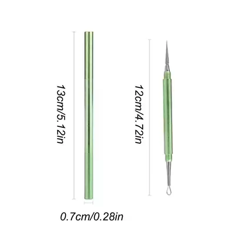 1 Pcs tainless Steel Needles Remove Tools Blackhead Comedone Acne Pimple Blemish Extractor Remover SFace Skin Care Pore Cleaner