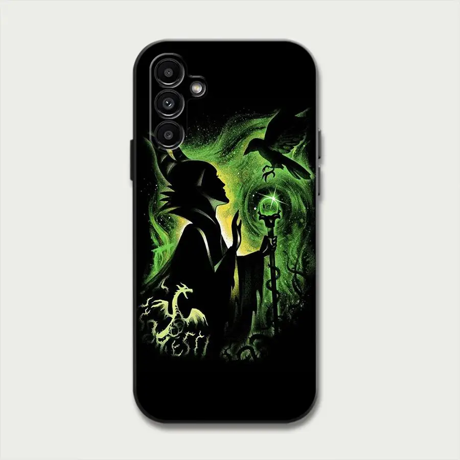 Phone Case for Motorola Moto Eage 30 Lite 20 40 Pro G9 Power G9 Play One Funsion Plus Villain Disney Princess Black Soft Cover