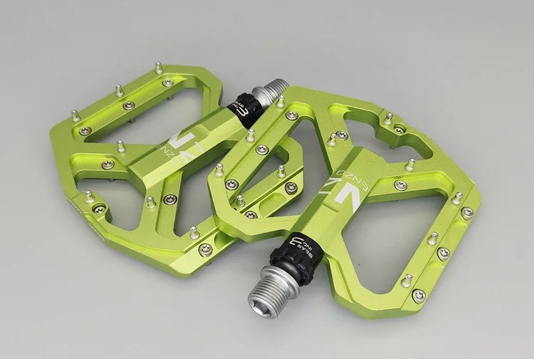 Neue Mountainbike Pedale MTB Pedal Aluminium Fahrrad Breite Plattform Flache Pedale 9/16 "Versiegelt Lager Fahrrad Pedale – Detail 9