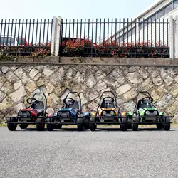 Good prices funny outdoor sports steel frame durable kids electric go kart car