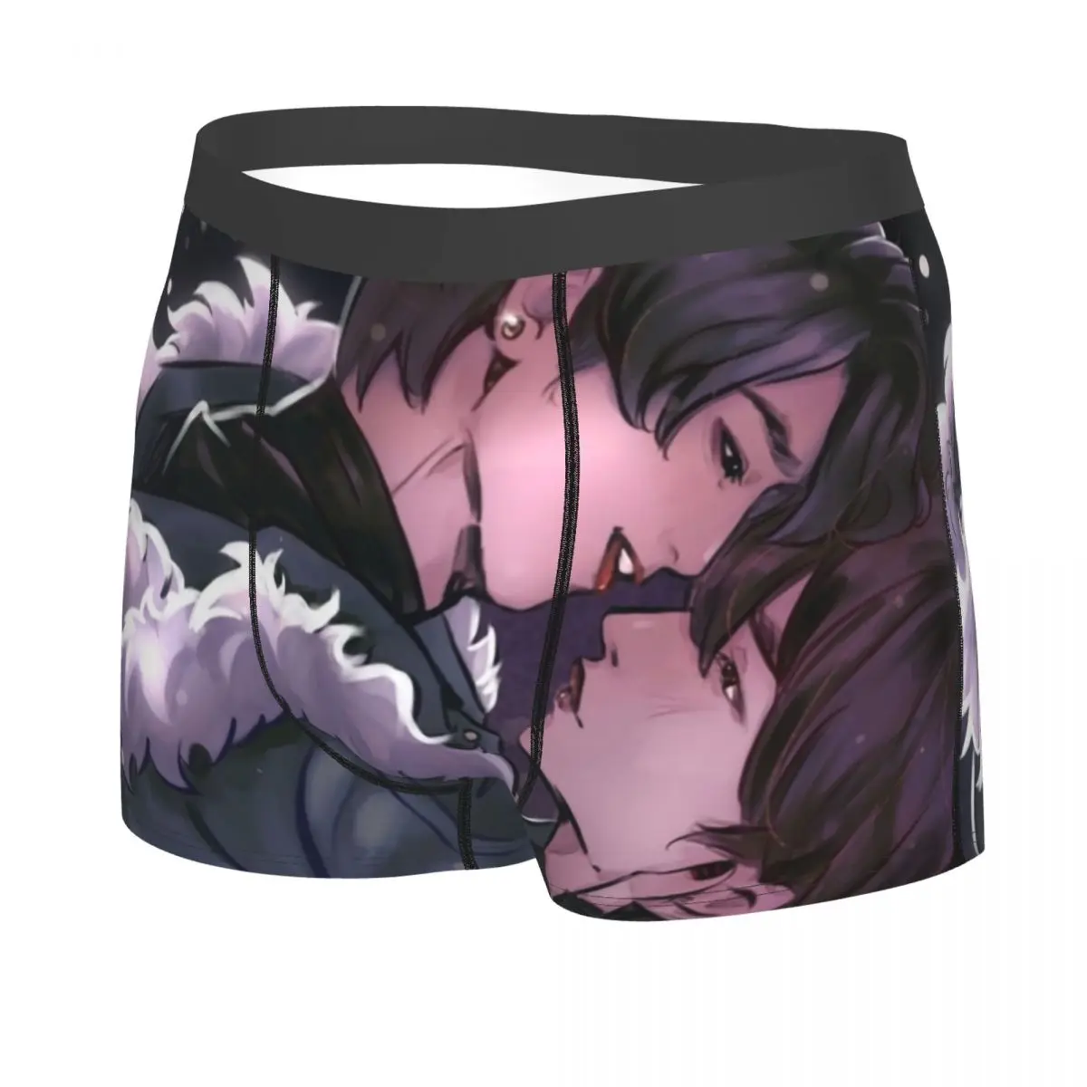 Minsung Music Singer Boxer Shorts Men 3D Printed Male Stretch Underwear Panties Briefs