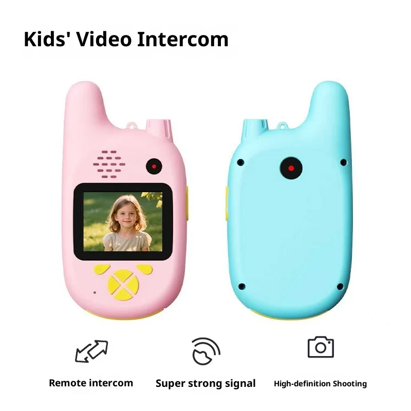 Draadloze videogesprekcamera voor interactieve speelgoedcadeau-ideeën Creatief cadeau voor jongens Meisjes Dag Verjaardag Foto Videorecorder