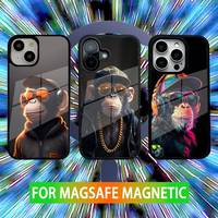 Monkey Gorilla Ape COOL Phone Case For iPhone 16,15,14,13,12,11,Pro,Max,Plus,Mini,SE New Magsafe Magnetic Wireless Charging