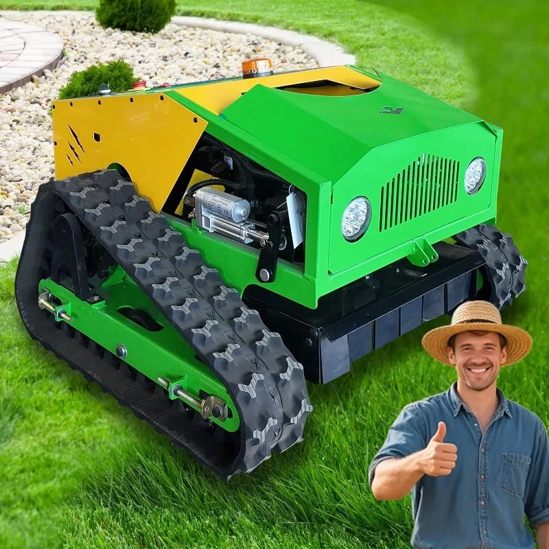 

Easy Operation High Work Efficiency Lawn Mowers For Weeding Gardens ic Wheeled Remote Control Lawn Mower