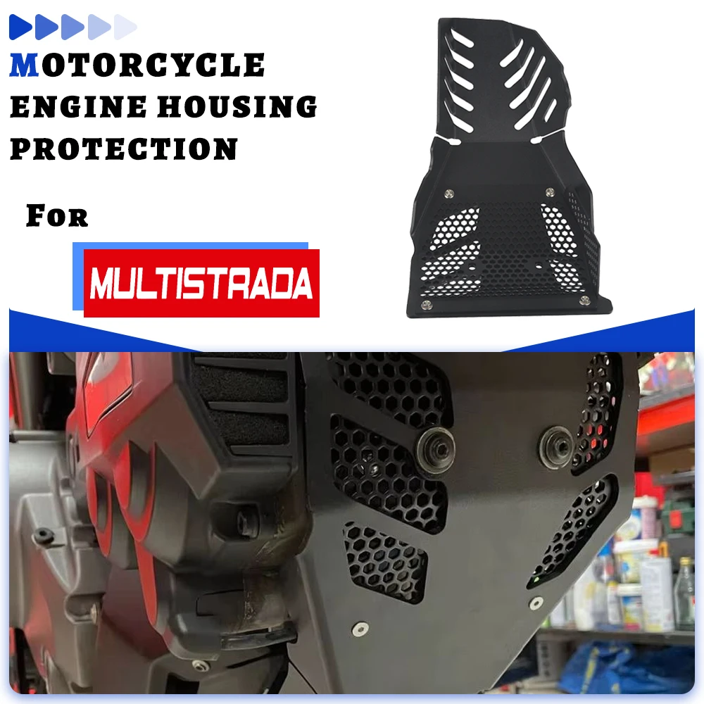 

Motorcycle Accessories For Ducati Multistrada 1200 1260 S D Air Pikes Peak Grand Tour Engine Guard Engine Housing Protection