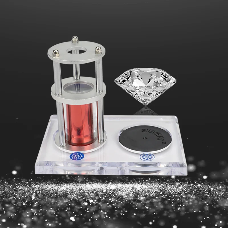 Gemstone Cutting Loupe Jewelery Hearts Arrows Scope, Diamond Viewer, Magnifier Crystal Loupe,Jewelry Testing Tool