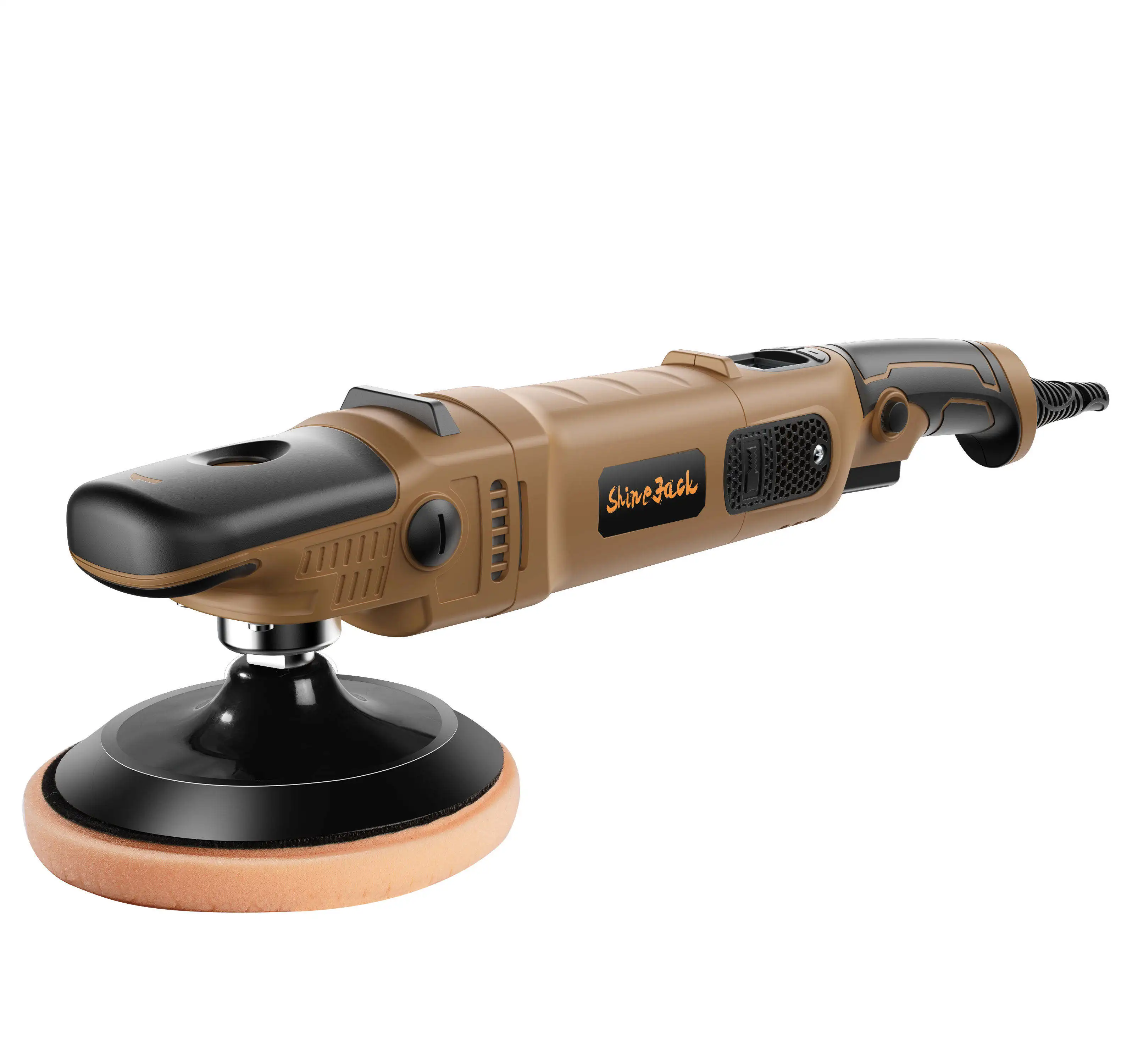 Electric Dual Action Car Polisher Portable Car Cleaning Electricity 1200w Car Polisher With Professional Battery