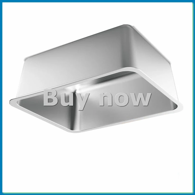 Stainless Steel Cat Litter Box, 17.5 X 13.5 X 6 Inch, Odour Proof Litter Pan, Non-Stick, Easy to Clean, Rust-A75P