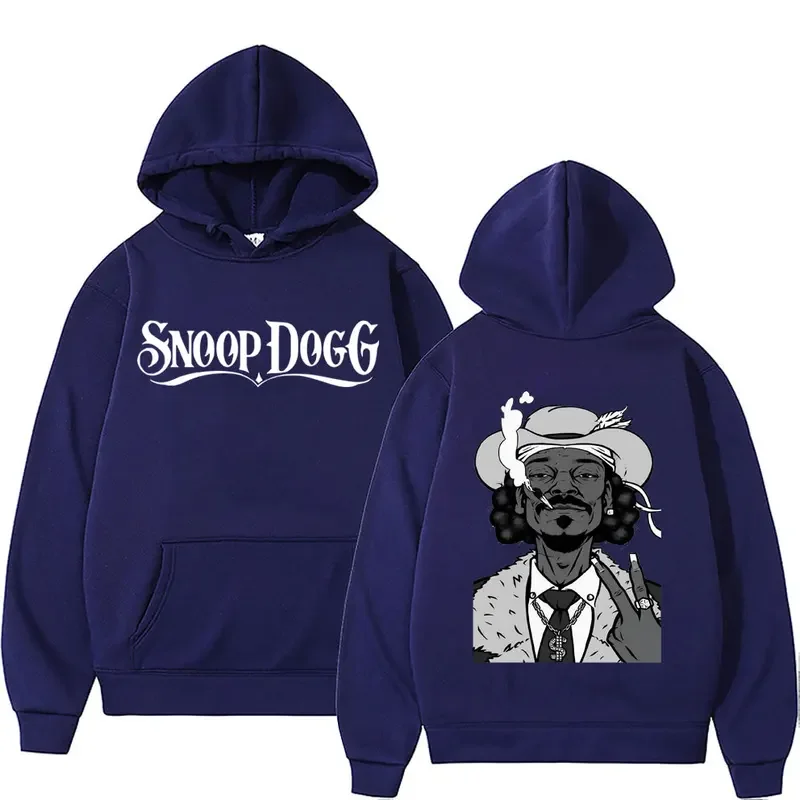 Hot Sale Rapper Snoop Dogg Graphic Hoodie Men's Hip Hop Fashion Style Funny Hoodies Unisex Oversized Sweatshirt Loose Streetwear