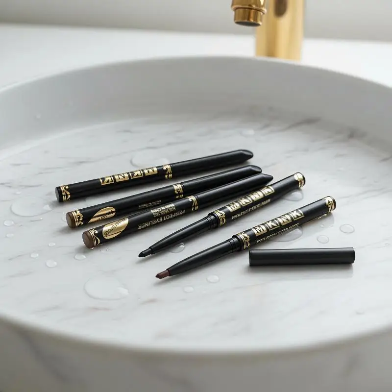 10PCS Waterproof Eyeliner Pencils Long Lasting Smudge Free Easy to Apply Eye Makeup Tools for Daily Use