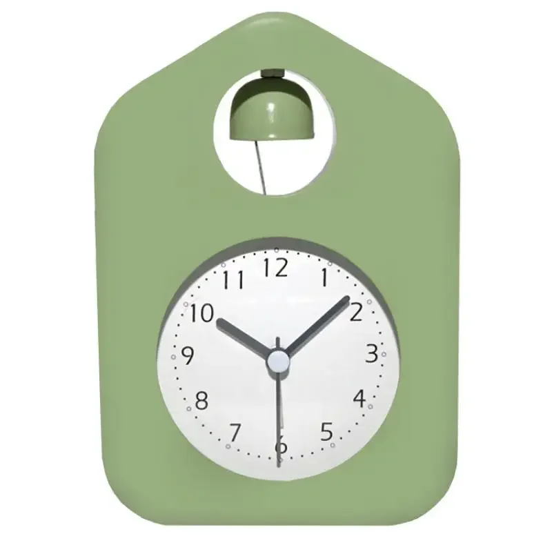 Nordic Fashion Cartoon Student Alarm Clock Iron Living Room Desktop Quartz Desk Clock Bedside
