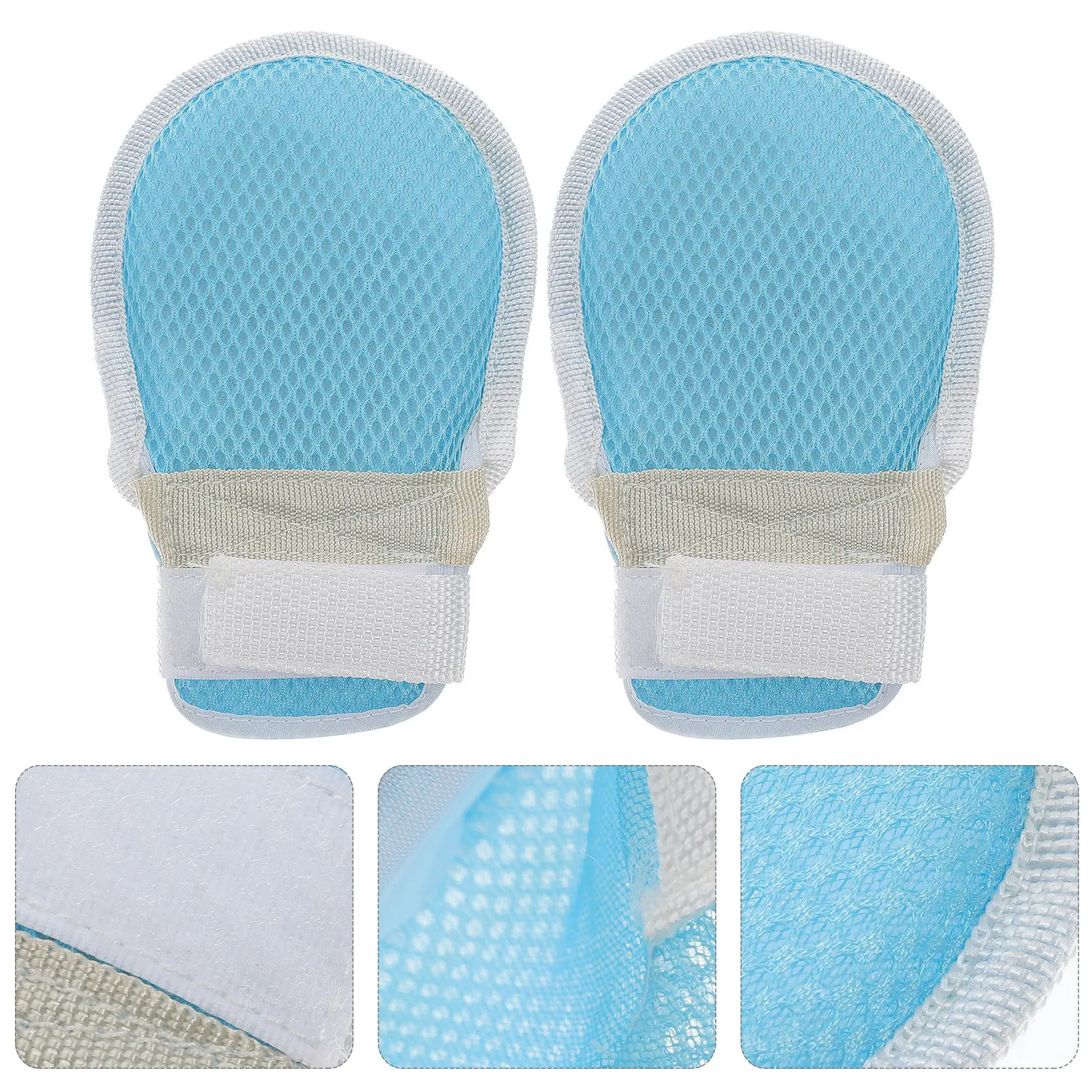 2Pcs Limbs Restraint Straps Soft Safety for Patients Hands Feet Fixed Hospital Anti Extubation Tools