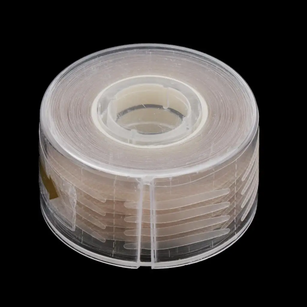 Invisible Eyelid Tape Adhesive Arch Shape Double Eyelid Stickers 300 Pairs for Travel Size Cosmetic Use