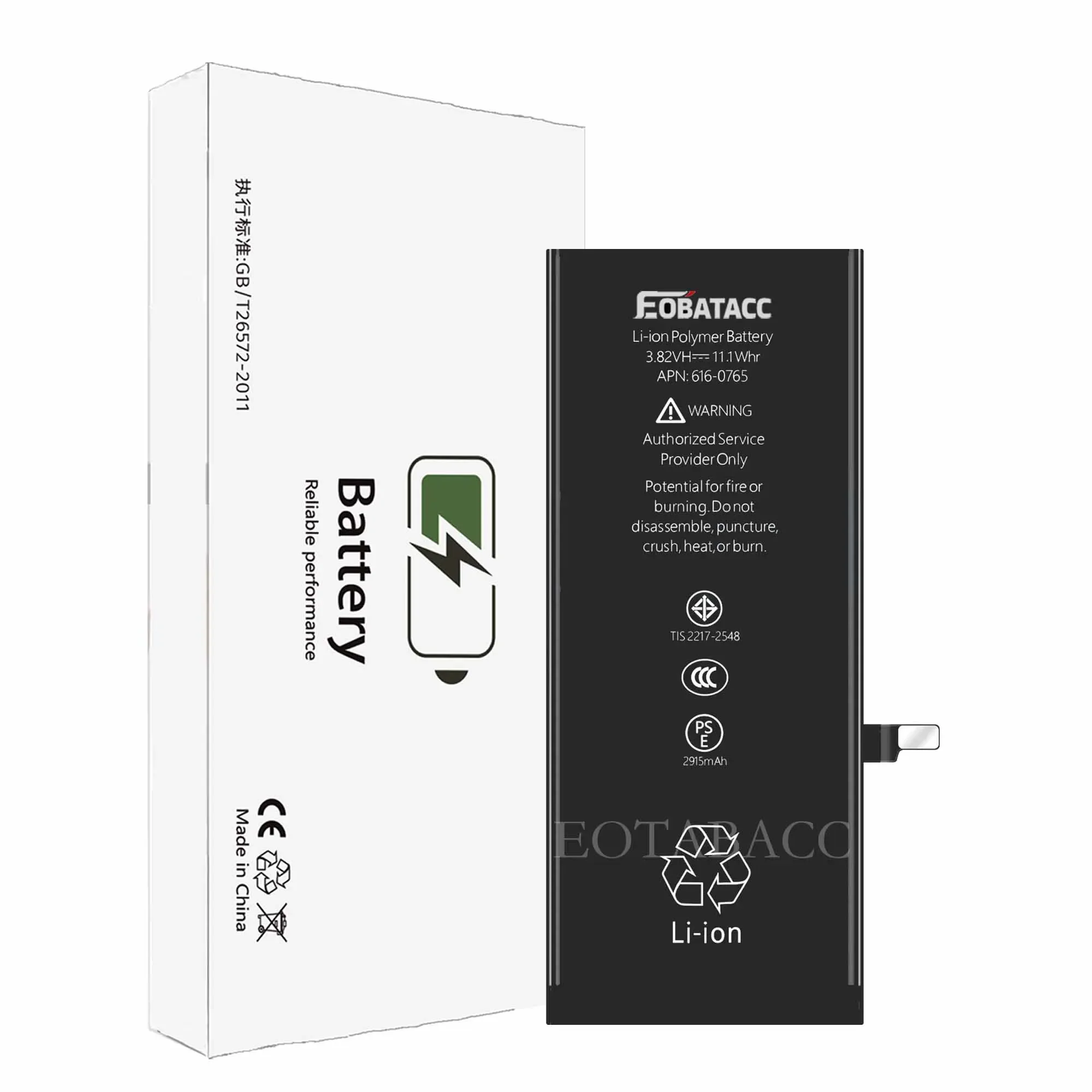 EOTABACC High Quality 100% Original Battery  For iPhone 6plus 6P A1522/A1524 Phone Battery+Tools