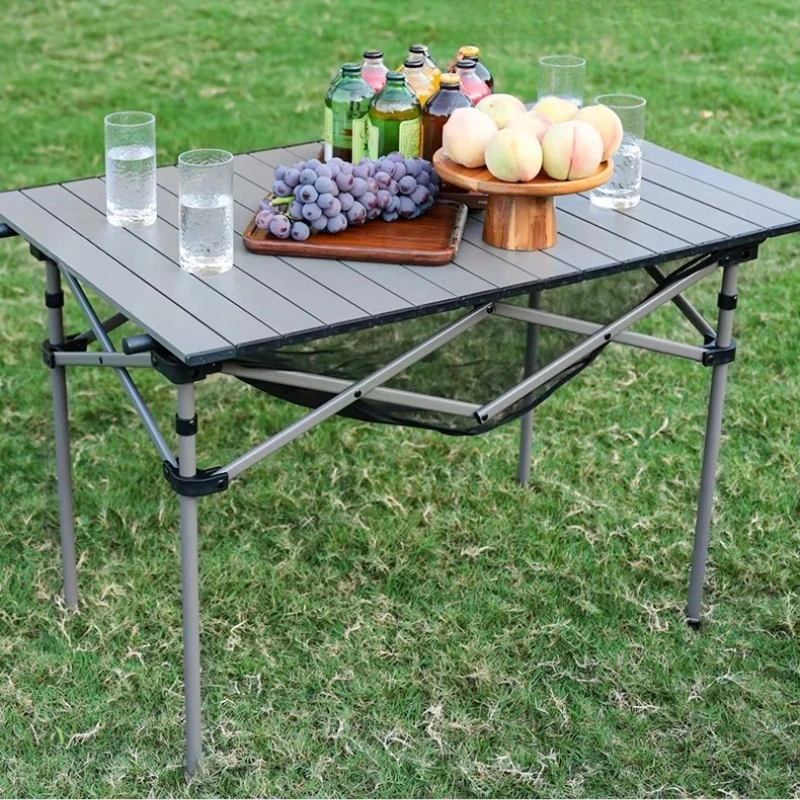 

Standing Outdoor Camping Table Folding Lightweight Camping Table Adjustable Portable Dining Table De Chevet Camping Supplies