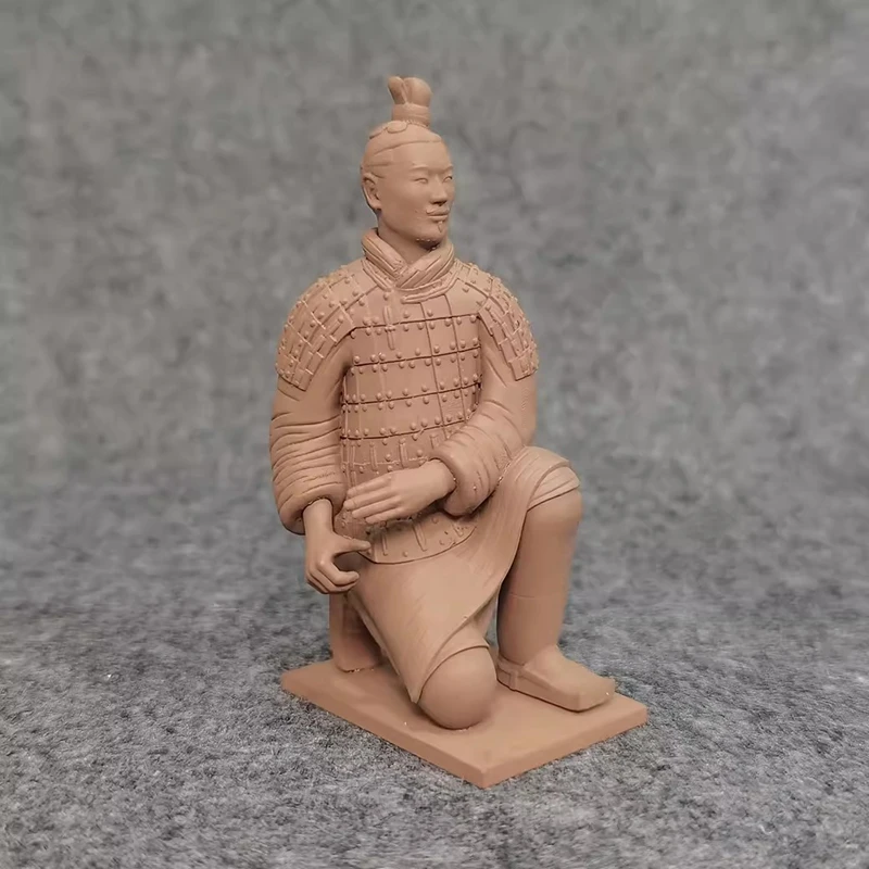 Qin Dynasty Terracotta Warriors and Horses Ornaments Ancient Chinese Soldier Models Desktop Collection Crafts