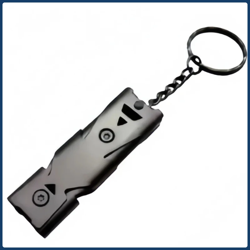 صافرة قلادة المفاتيح عالية ديسيبل المحمولة في الهواء الطلق بقاء أداة التخييم في حالات الطوارئ #5