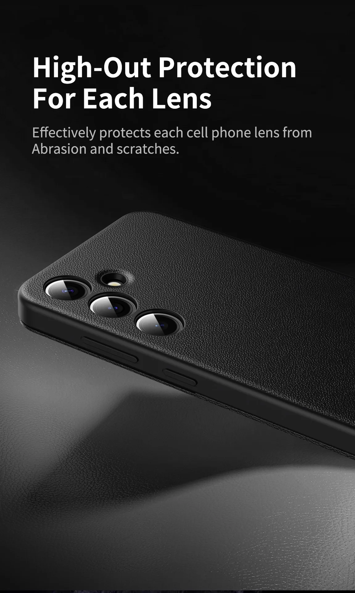 Smart Window Hülle für Samsung Galaxy S25 Ultra S26 FE S24 Plus S23 S22 Leder Anti-Schock-Hüllen Ohne Flip-Cover mit Anrufannahme-Funktion – Detail 2