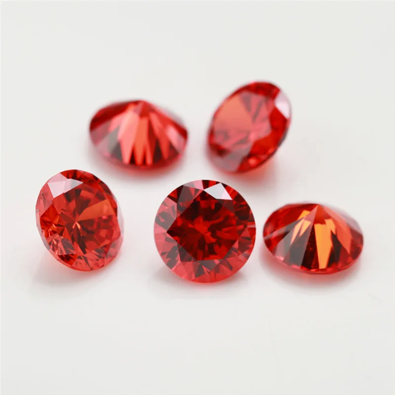 3-10mm AAAAA CZ & Nano & Spinel Gemstone Round Cut Cubic Zirconia Stones Factory Wholesale  for Jewelry Hairpin Watches Making