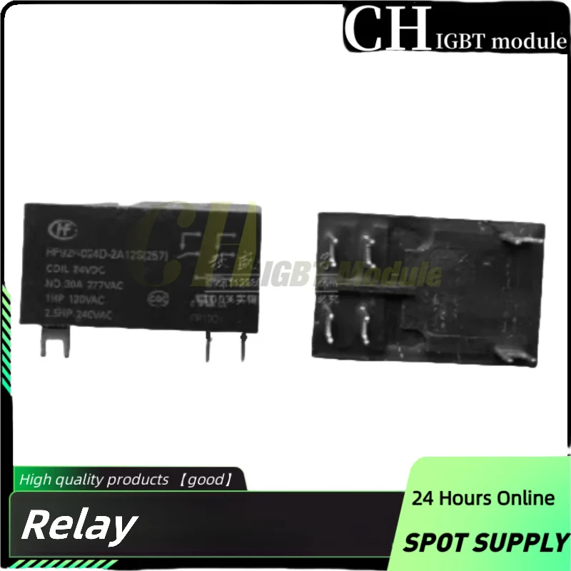 Relay HF92F-012D 024D-2A11F 2A12S 2A12F 2A11S 6-pin 30A