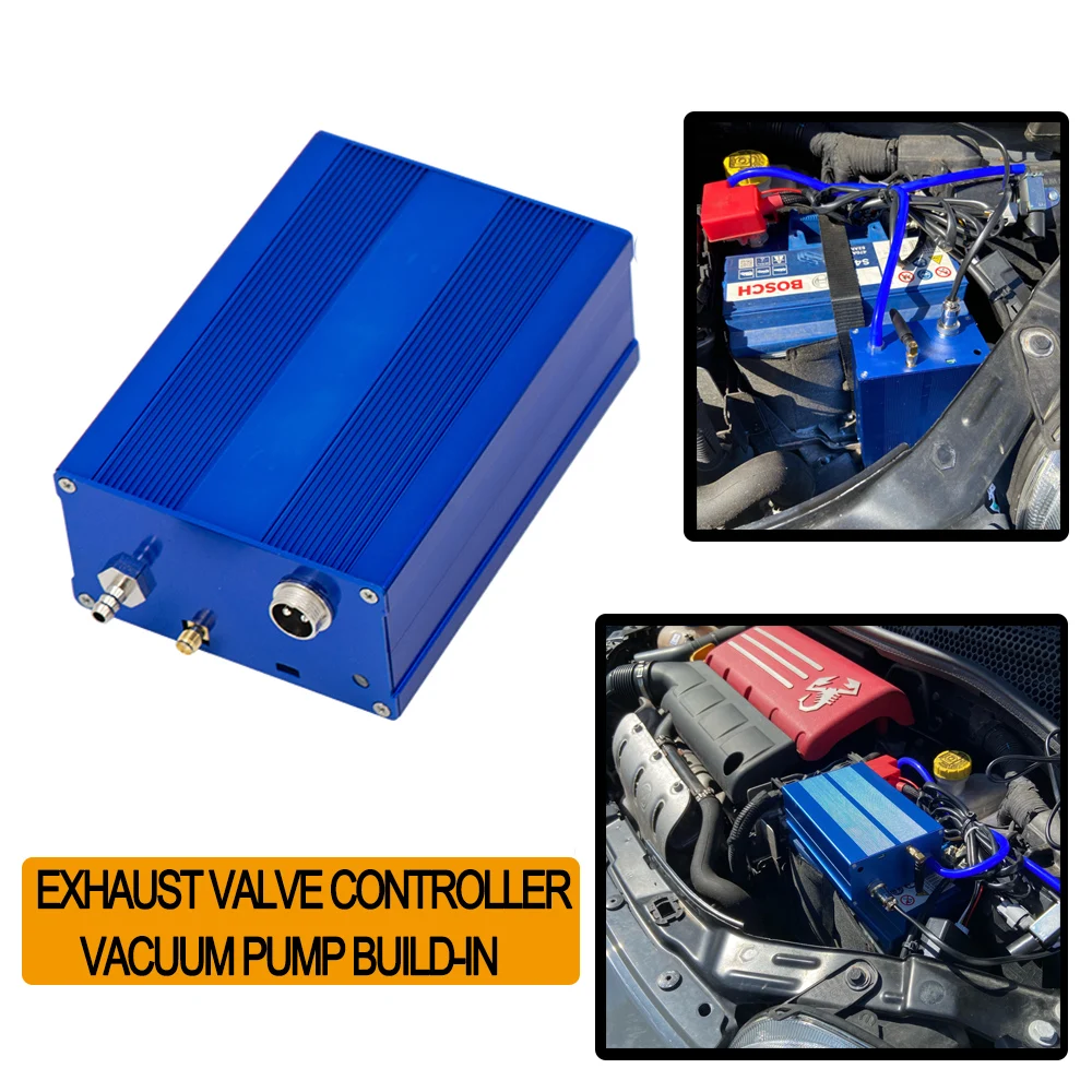 1 Set The exhaust valve comes with a vacuum pump controller box remote control of the exhaust valve actuator with memory