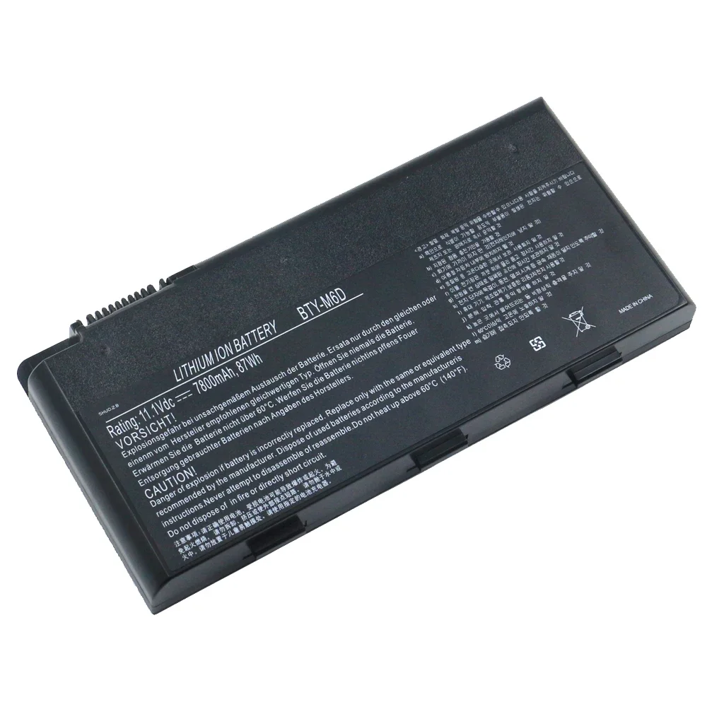 BTY-M6D Laptop Akku für msi gt60 gt70 gx780r gx680 gx780 gt780r gt660r gt663r gx660 gt680r gt783r 9 Zellen