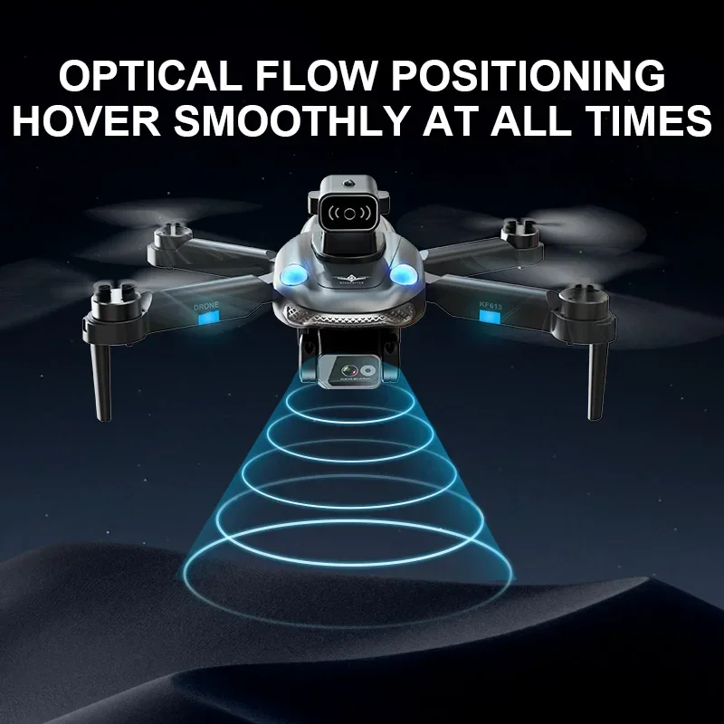 KF613 4K GPS Drone With Dual Camera Optical Flow Positioning Obstacle Avoidance FPV Quadcopter Brushless Motor 5G WIFI UAV