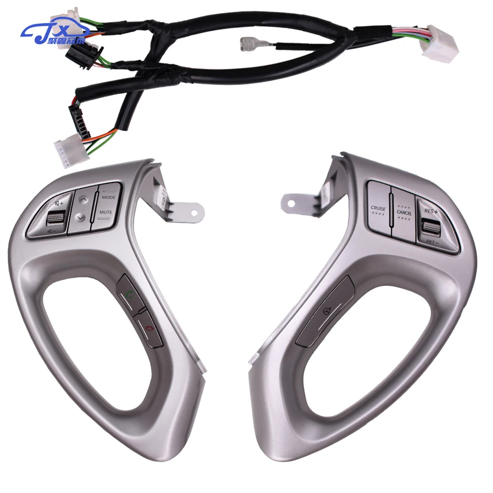 Botón multifunción original para volante, interruptor de música con Bluetooth para teléfono, botón de velocidad de crucero para HYUNDAI ix35 tucson