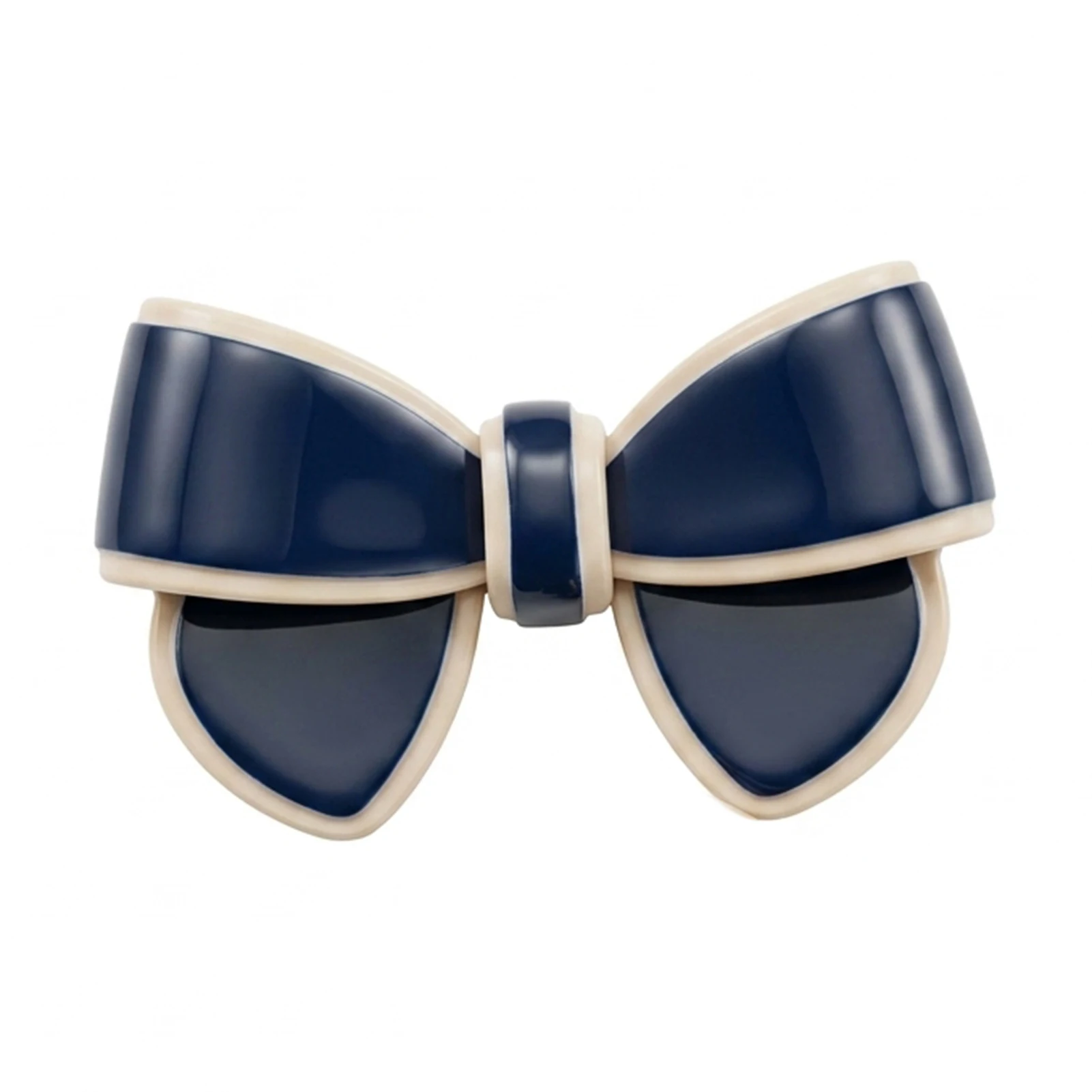 

Acetate Bow Brooches DIY Accessory High Gloss Elegant Simple Sweet for Hair Brooch Shoe Decoration Women 1pcs