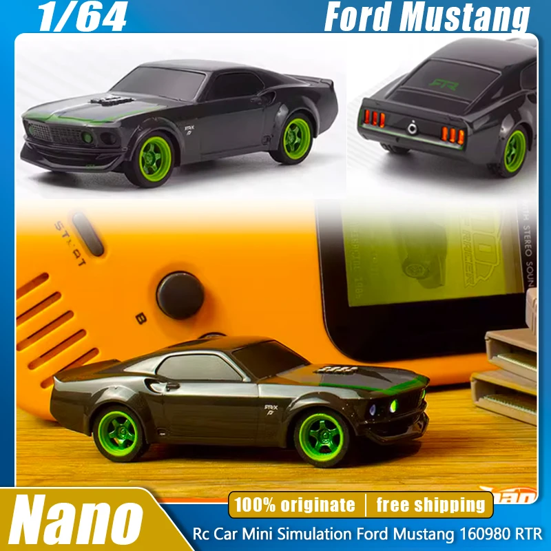 HPI Nano TTR 1/64 RCカー ミニシミュレーション フォード マスタング